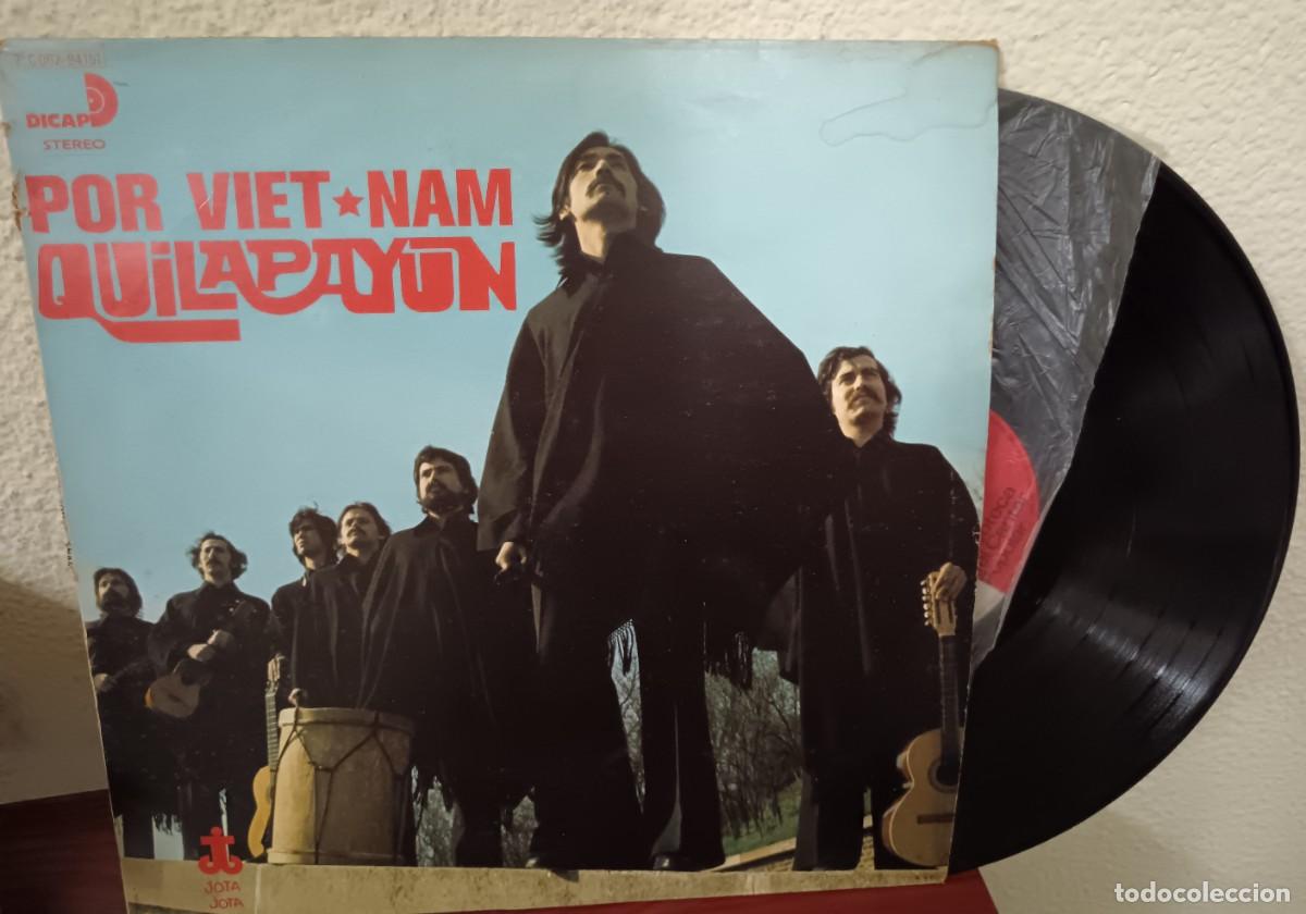 Disques de vinyle: LP POR VIETNAM QUILAPAYUN EMI A&Ntilde;O 1975