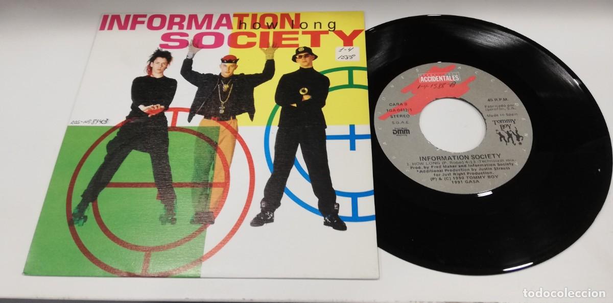 Discos de vinilo: SCO16-Information Society - How Long (7&rdquo;) - Foto 1