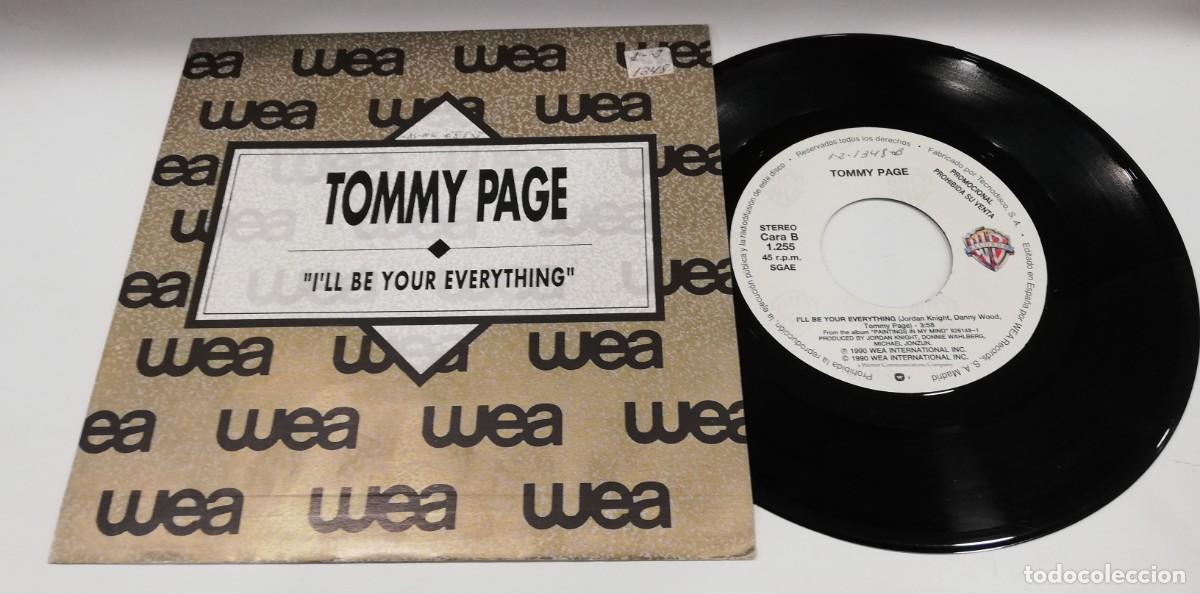 Dischi in vinile: SCO16-Tommy Page - I'll Be Your Everything (7&rdquo;, Single, Promo)