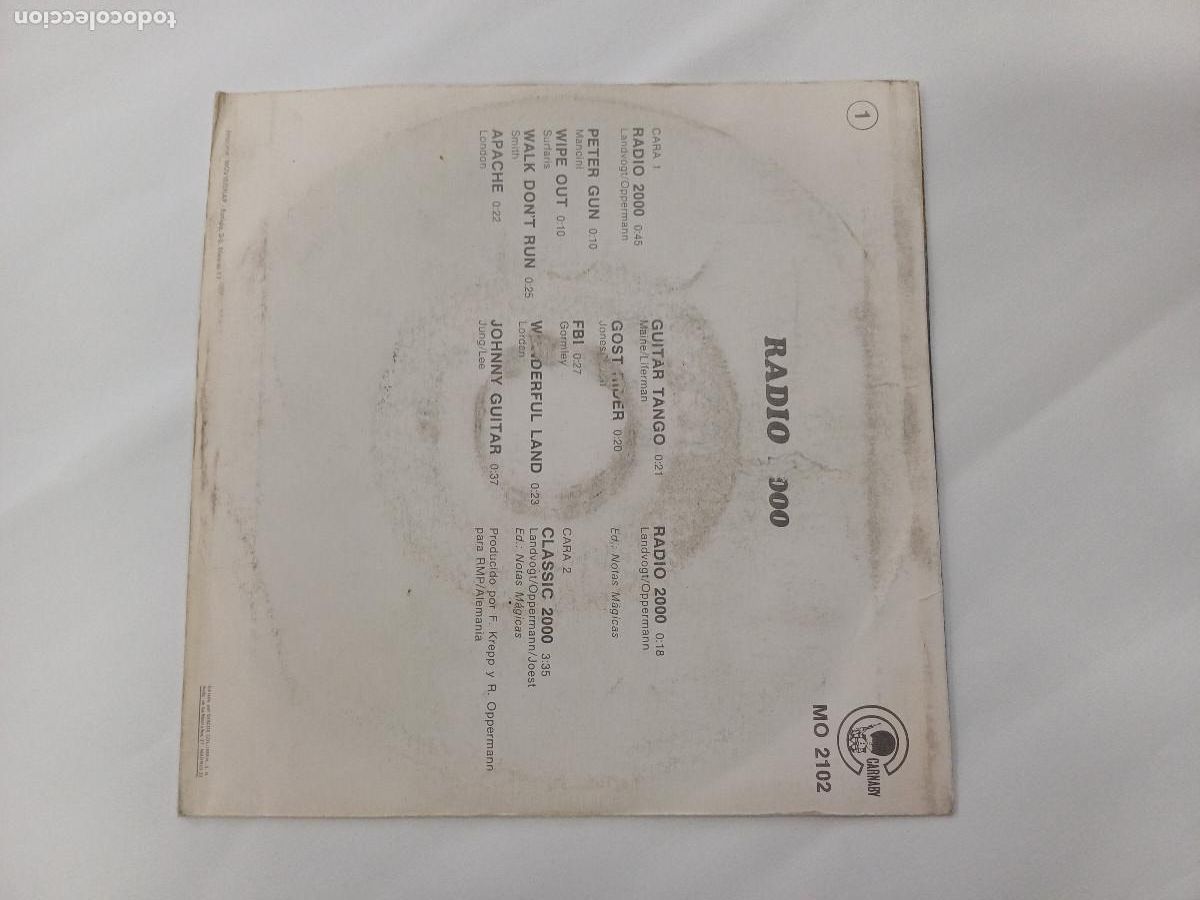 Discos de vinilo: RADIO 2000/SINGLE PROMOCIONAL. - Foto 3