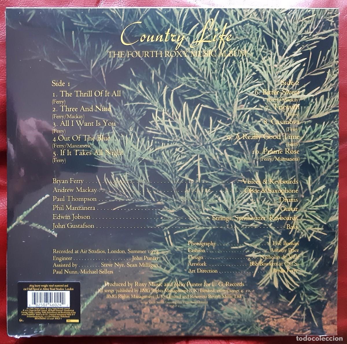 Discos de vinilo: ROXY MUSIC - COUNTRY LIFE LP - Foto 2