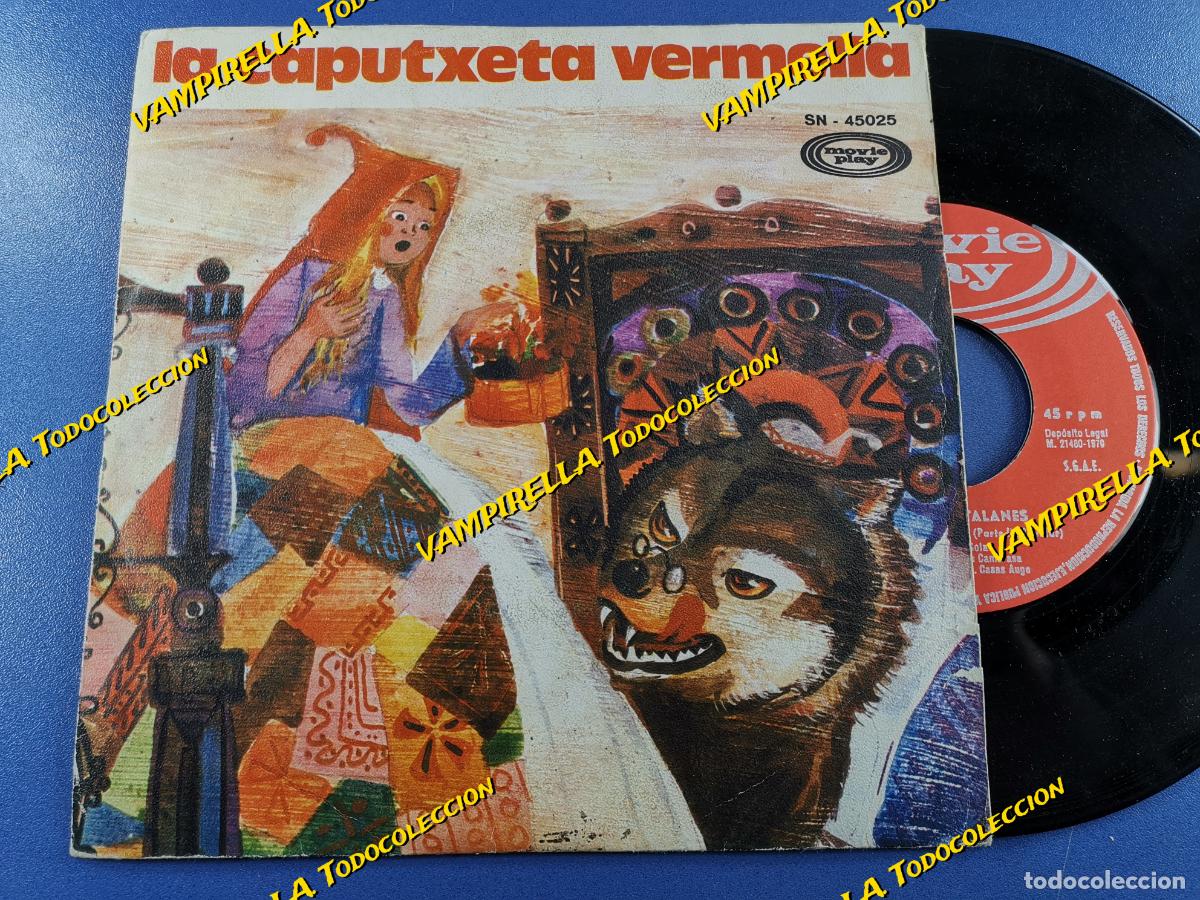 Dischi in vinile: CONTES CATALANS - La caputxeta vermella - SG Movieplay 1970