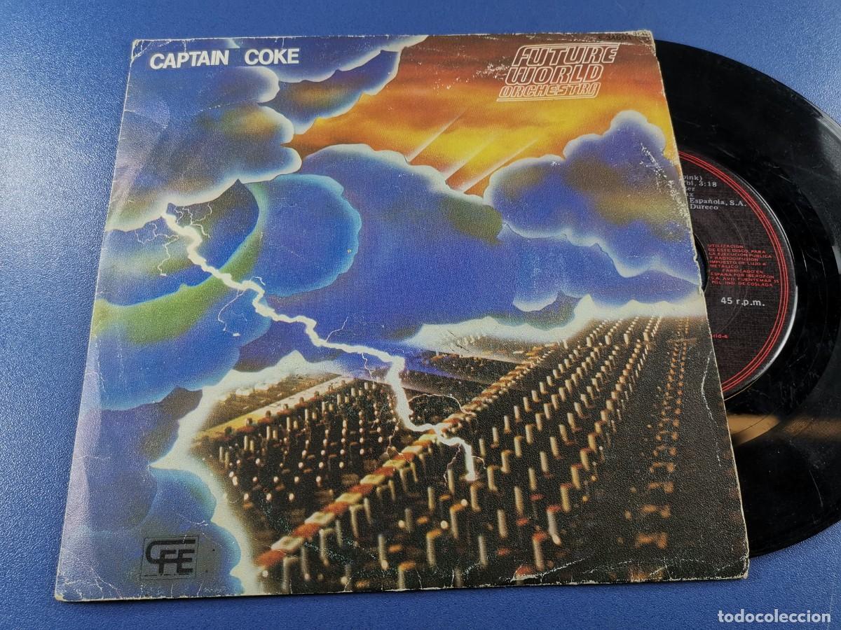 Discos de vinilo: FUTURE WORLD ORCHESTRA - CAPTAIN COKE - SINGLE - 1983 - Foto 2