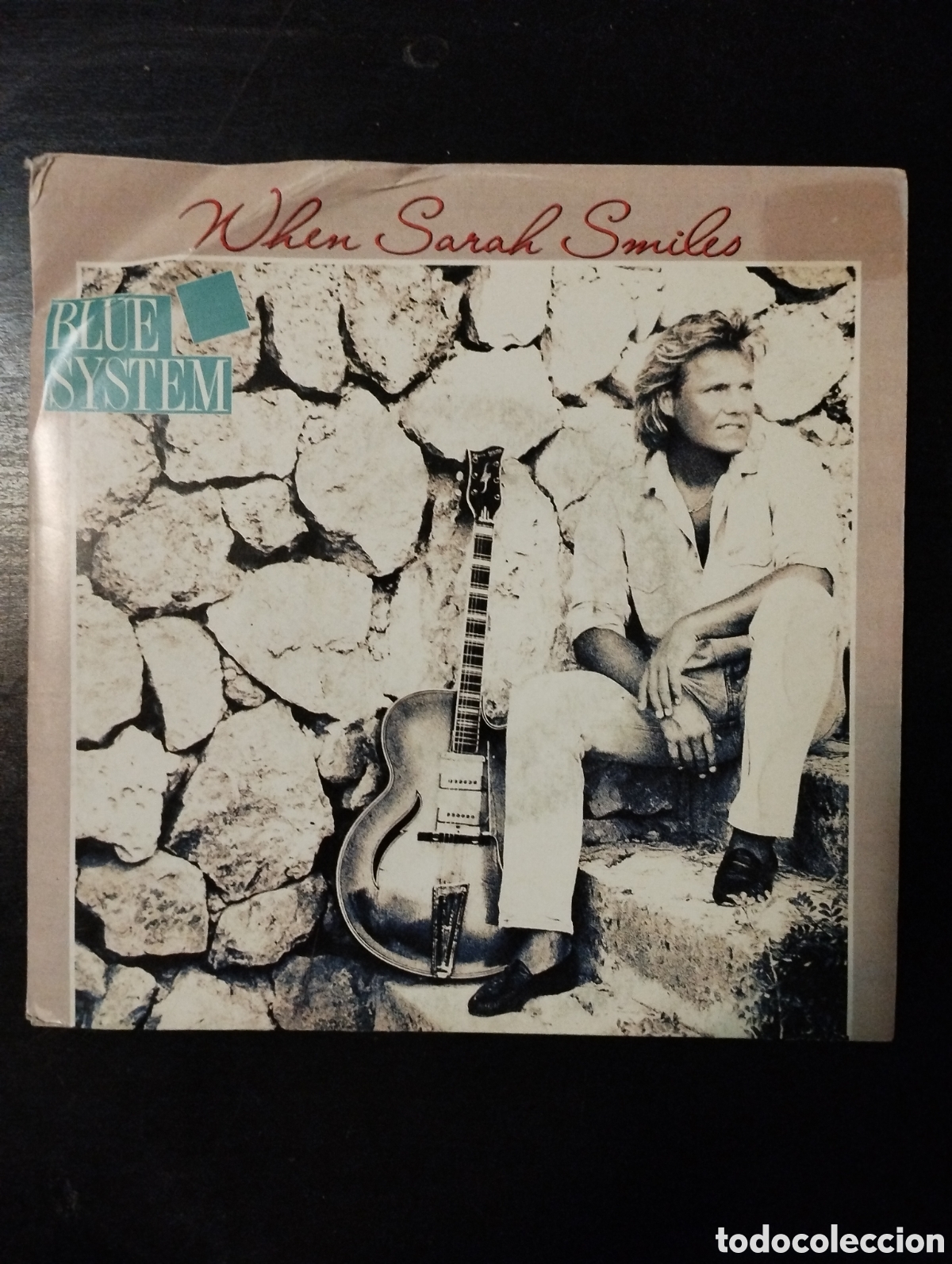 Discos de vinilo: Blue System &ndash; When Sarah Smiles. 1991. Espa&ntilde;a. Vinilo, 7&rdquo;, 45 RPM, Single - Foto 1