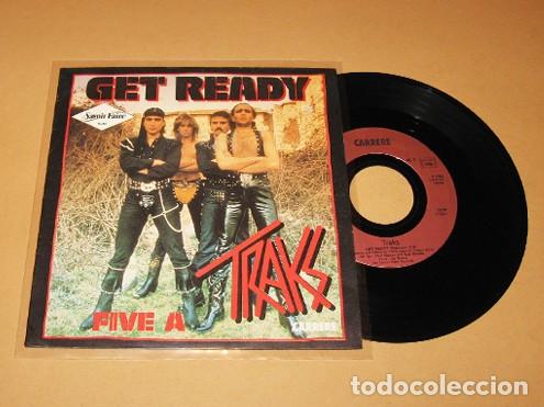 Discos de vinilo: TRAKS - GET READY - SINGLE - 1983 - VERSION DISCO / HIT 70S DE RARE EARTH - Foto 1