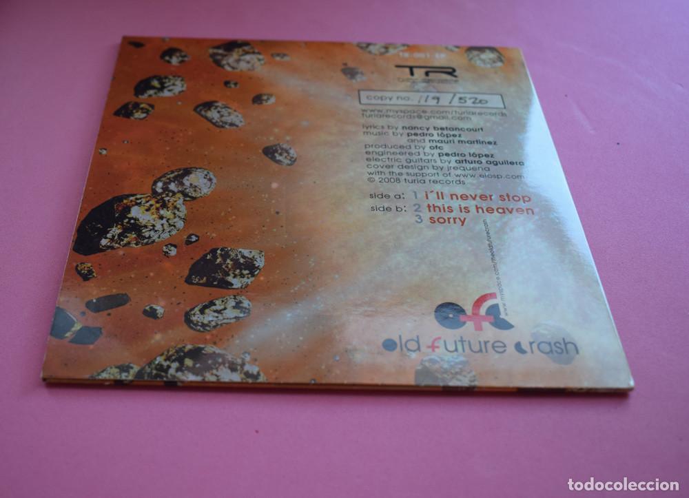 Discos de vinilo: OLD FUTURE CRASH - SINGLE EDICION LIMITADA - E.L.O. - VINILO NEGRO - Foto 2