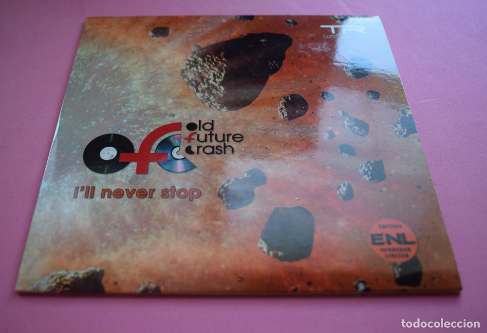 Discos de vinilo: OLD FUTURE CRASH - ILL NEVER STOP - SINGLE VINILO COLOR - Foto 3