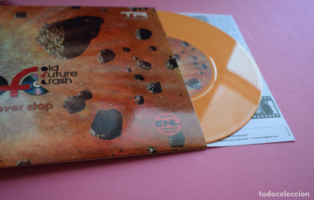 Discos de vinilo: OLD FUTURE CRASH - ILL NEVER STOP - SINGLE VINILO COLOR - Foto 1