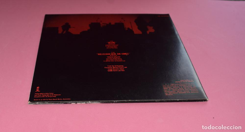Discos de vinilo: U2 &ndash; Desire - SINGLE PORTADA GATEFOLD 1988 - Foto 4