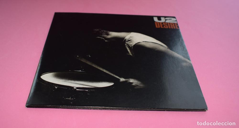 Discos de vinilo: U2 &ndash; Desire - SINGLE 1988 PORTADA GATEFOLD - Foto 1