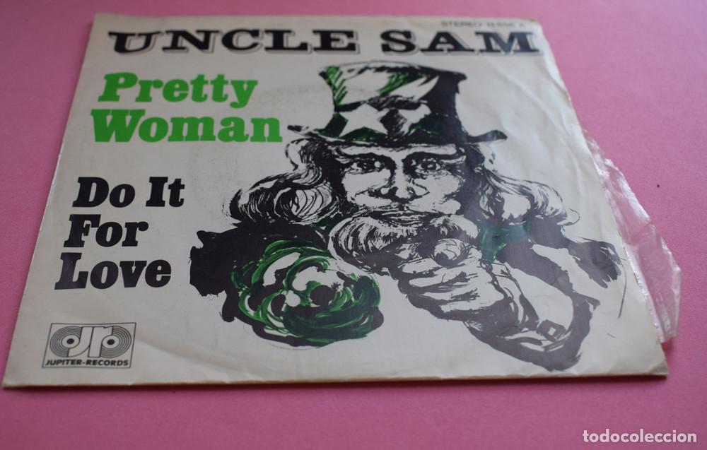 Discos de vinilo: UNCLE SAM - PRETTY WOMAN - SINGLE 1978 - Foto 1