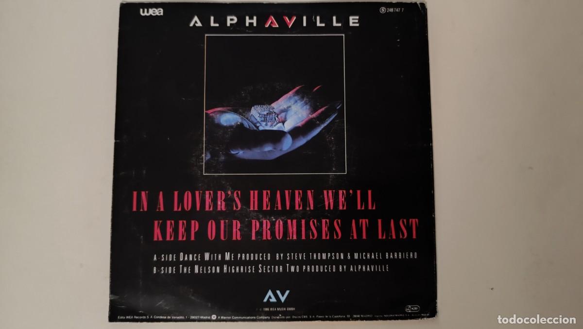Discos de vinilo: Alphaville &ndash; Dance With Me - Foto 2