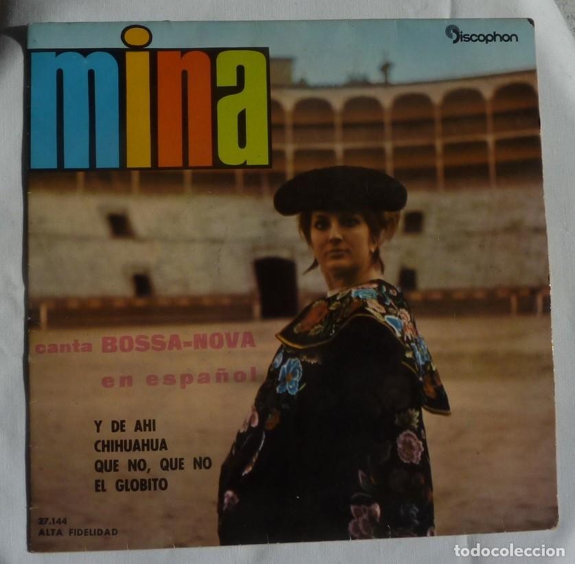 Discos de vinilo: MINA / Y DE AHI+3 / 1962 / EP - Foto 1