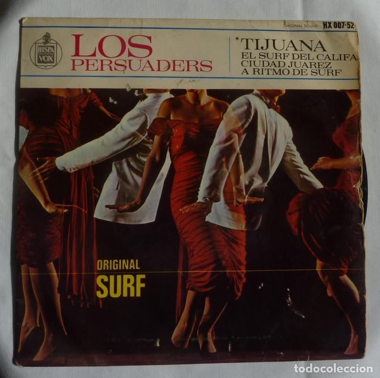 Discos de vinilo: LOS PERSUADERS / TIJUANA+3 / 1964 / EP - Foto 1