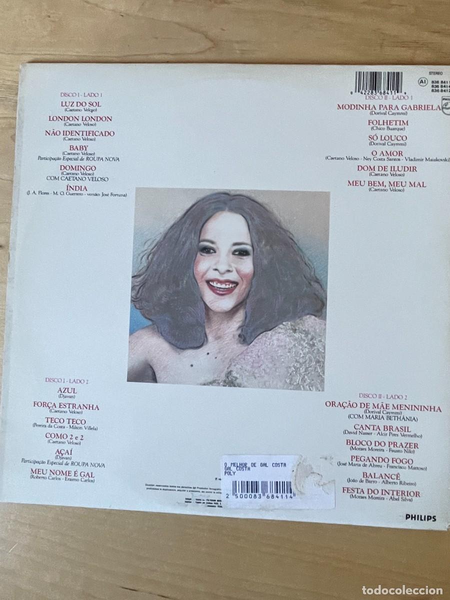 Discos de vinilo: LP O Melhor de Gal Costa - Foto 2