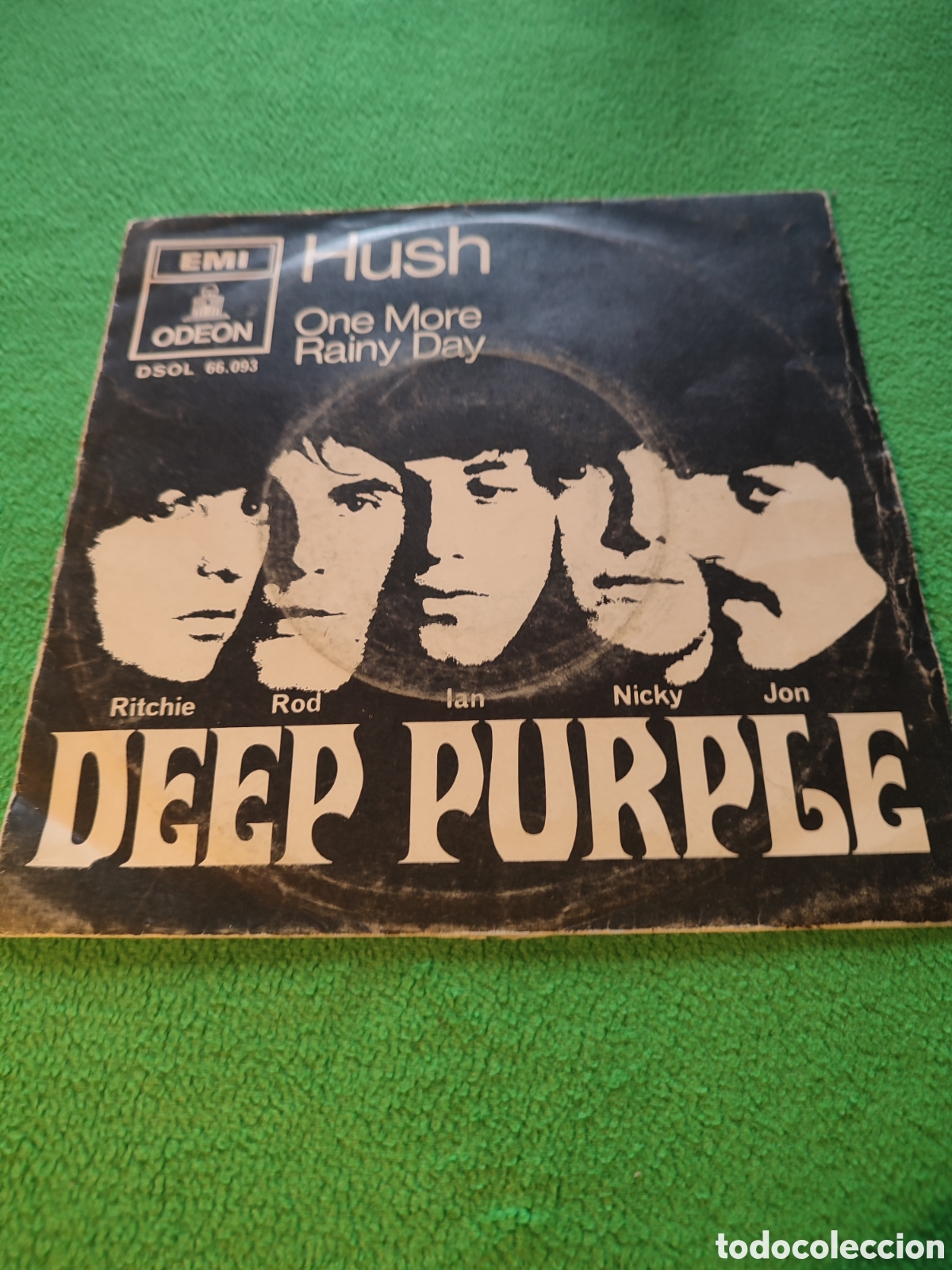 Discos de vinilo: Deep Purple - Hush / One more rainy day - Foto 1