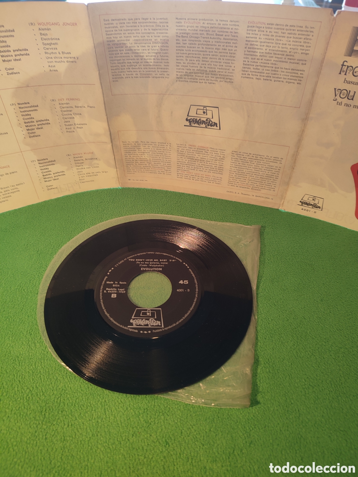 Discos de vinilo: Evolution - Fresh garbage - You Dont Love me - Foto 3