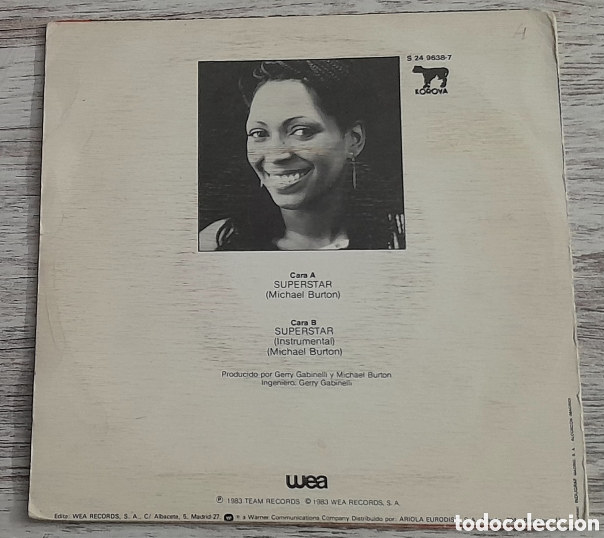Discos de vinilo: LYDIA MURDOCK - SUPERSTAR - WEA 1983 - Foto 2