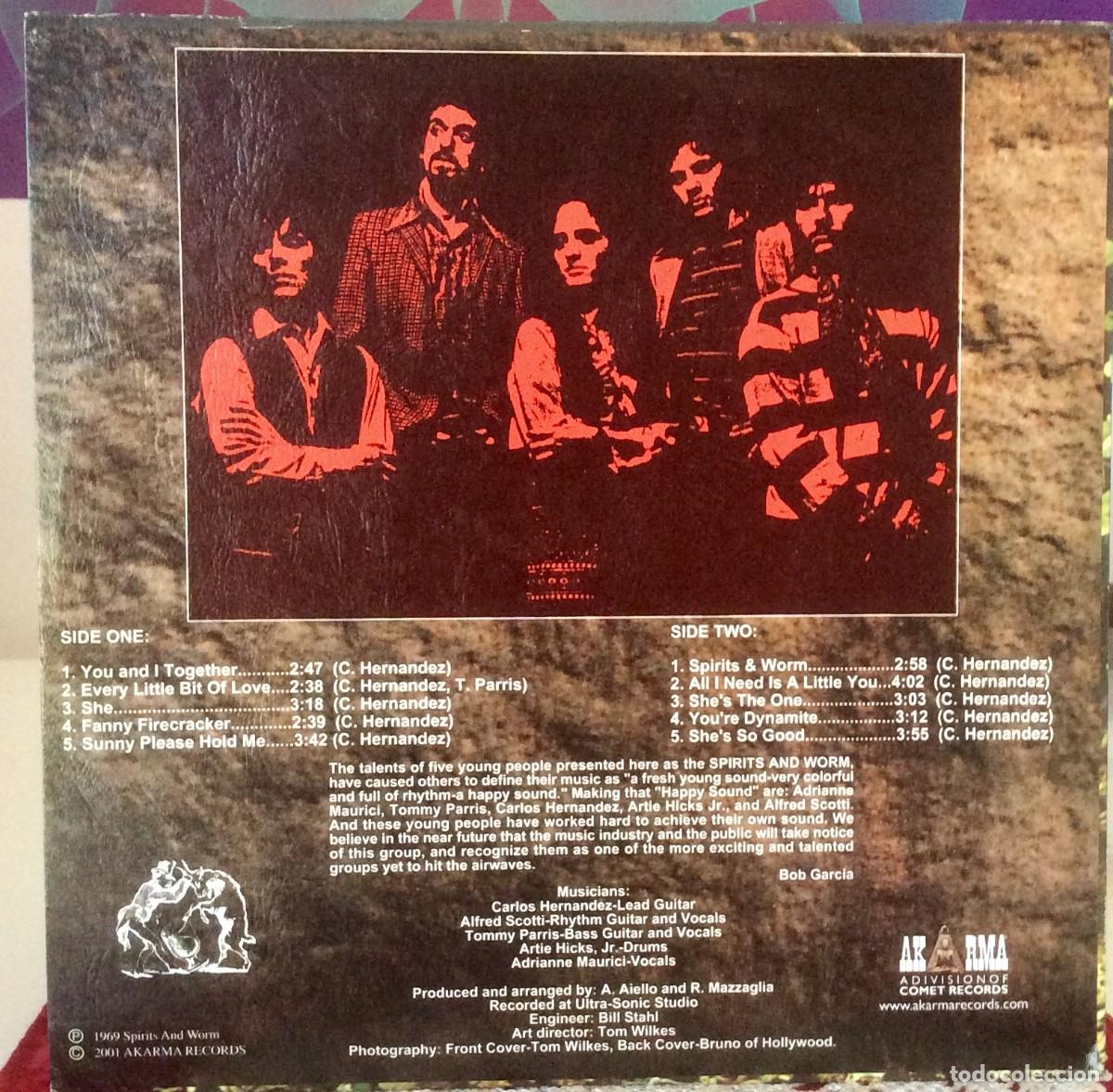 Discos de vinilo: Spirits & Worm &lrm;&ndash; Spirits & Worm // Red.2001. Italia MINT. AK141 - Foto 3