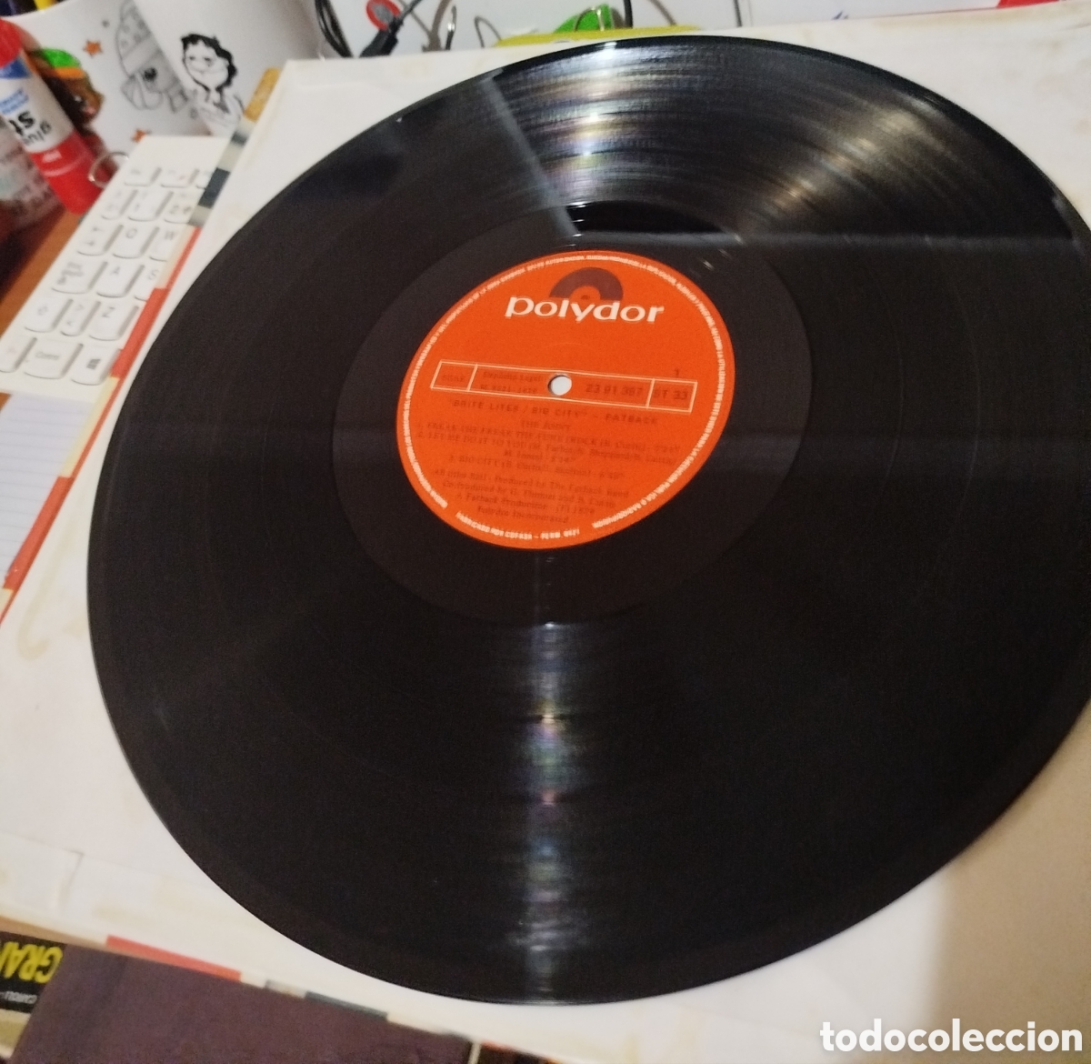 Discos de vinilo: Fatback - Brite Lites, Big City - Foto 2