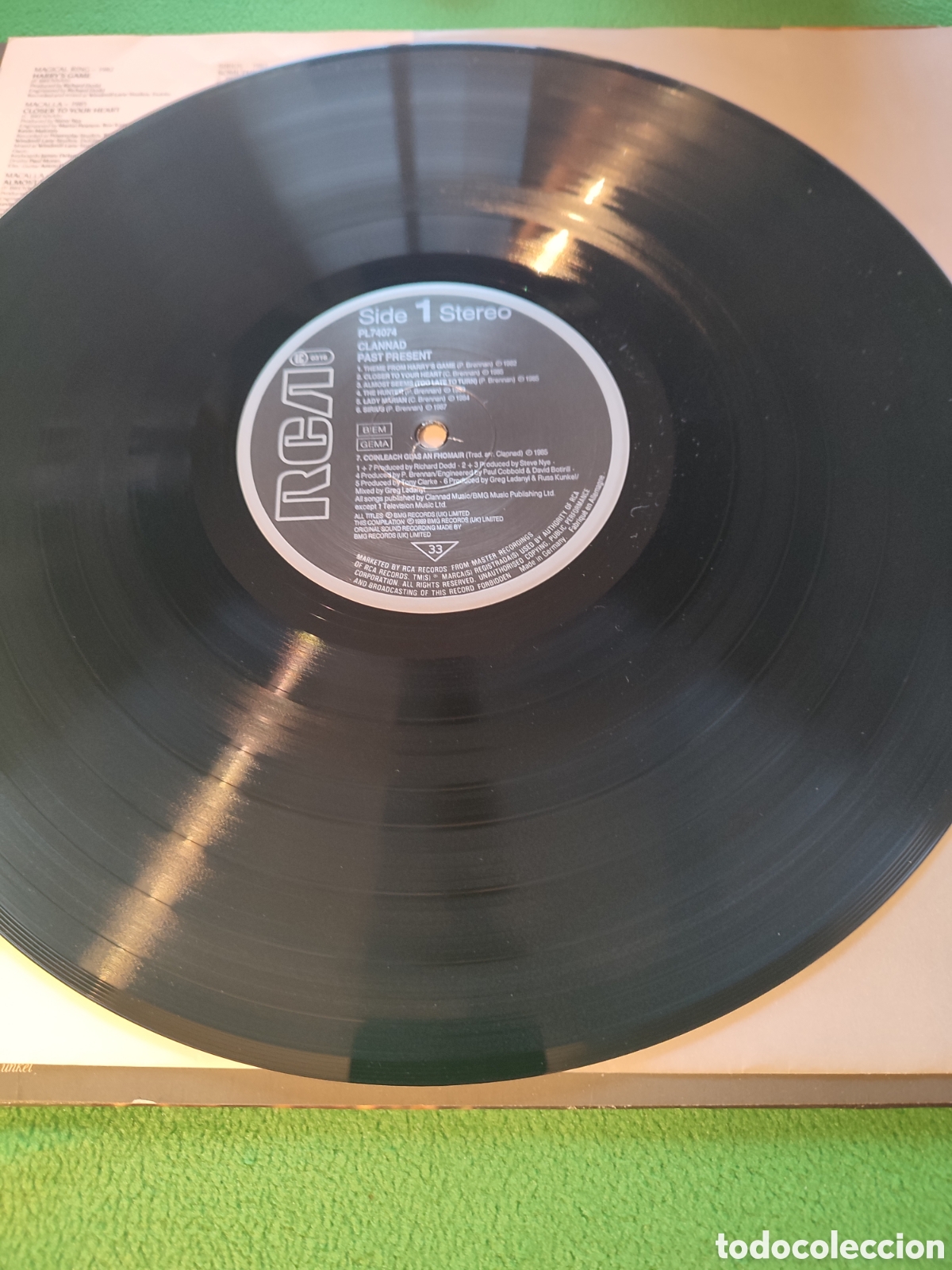 Discos de vinilo: Clannad - Pastpresent Edici&oacute;n alemana - Foto 3