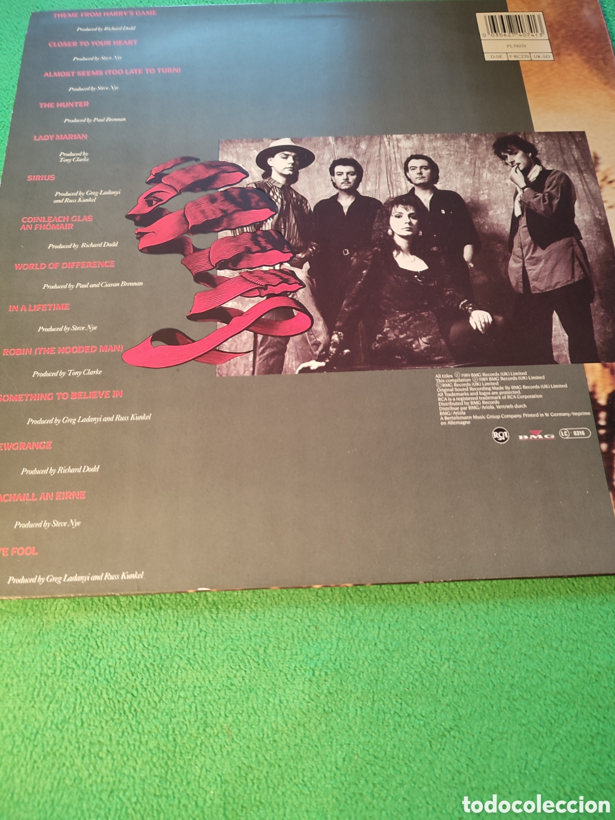 Discos de vinilo: Clannad - Pastpresent Edici&oacute;n alemana - Foto 4