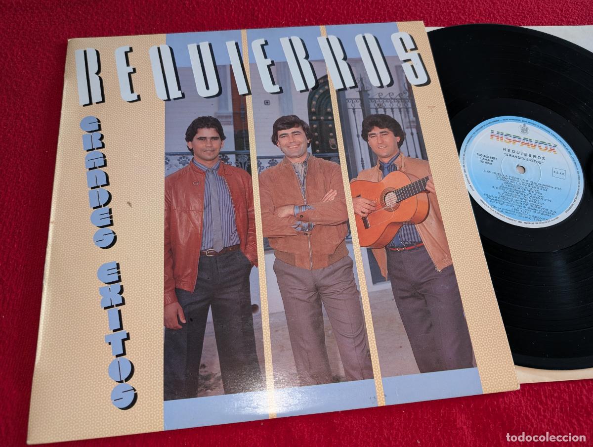 Discos de vinilo: REQUIEBROS Grandes exitos LP 1986 Hispavox EX - Foto 1