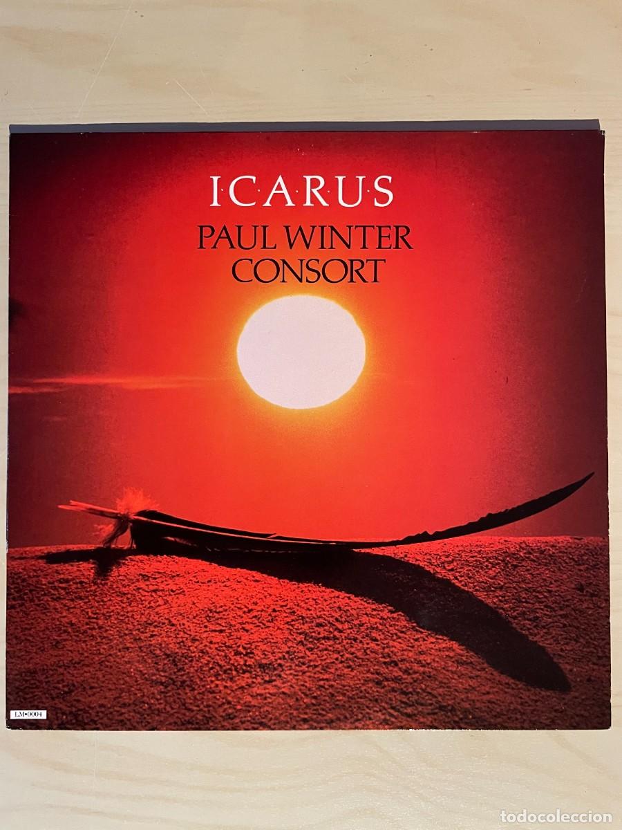 Discos de vinilo: LP Paul Winter Icarus - Foto 1