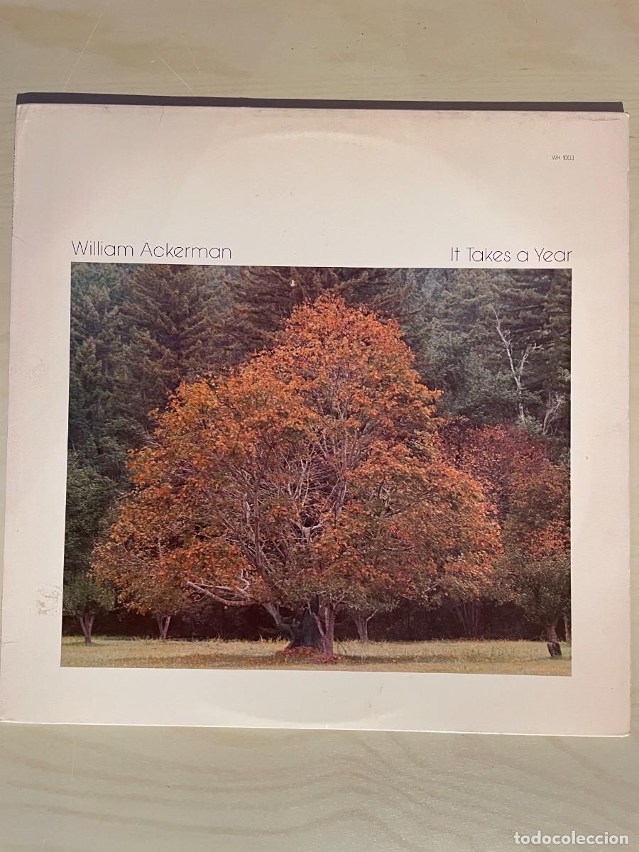Discos de vinilo: LP William Ackerman It Takes a Year - Foto 1