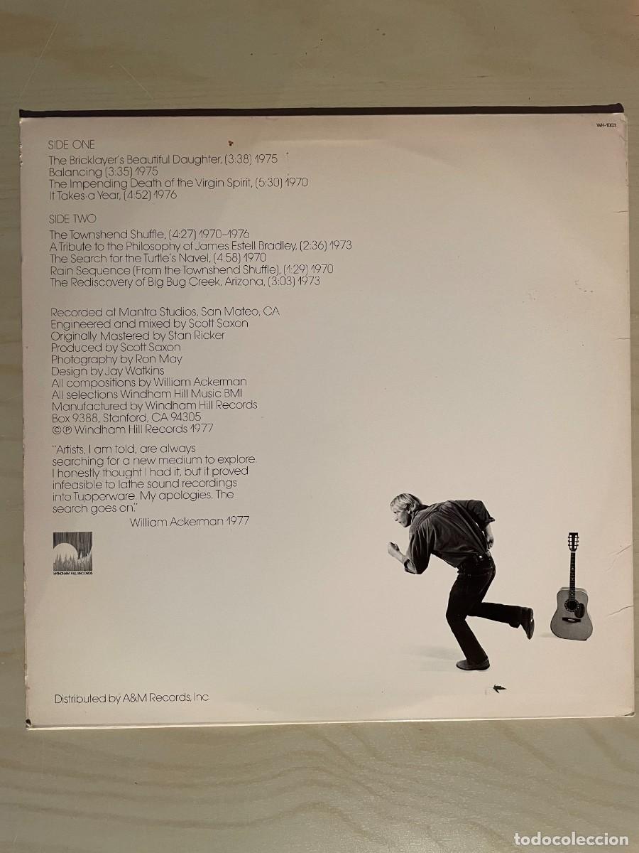 Discos de vinilo: LP William Ackerman It Takes a Year - Foto 2