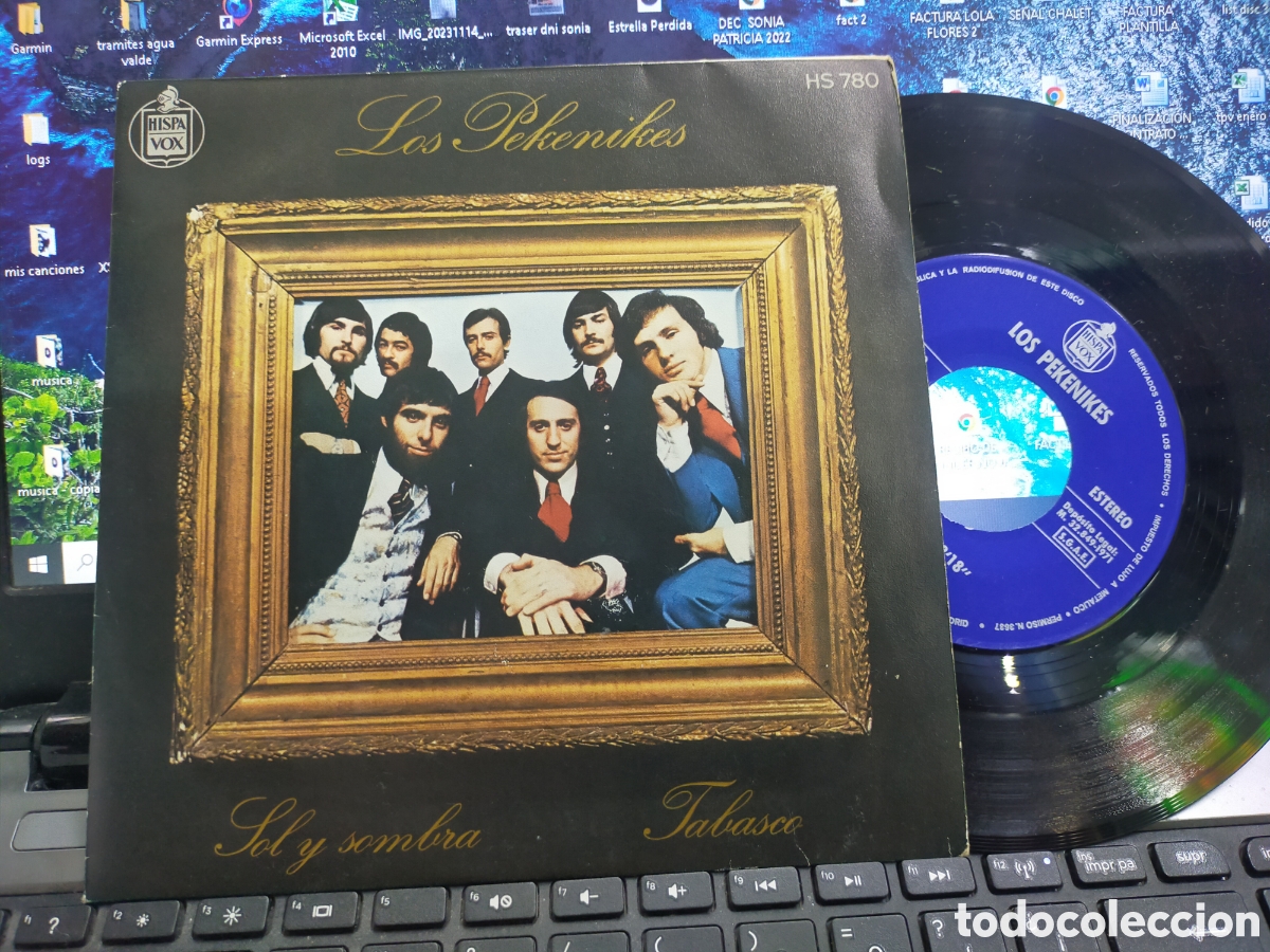 Discos de vinilo: Pekenikes single sol y sombra 1971 - Foto 1