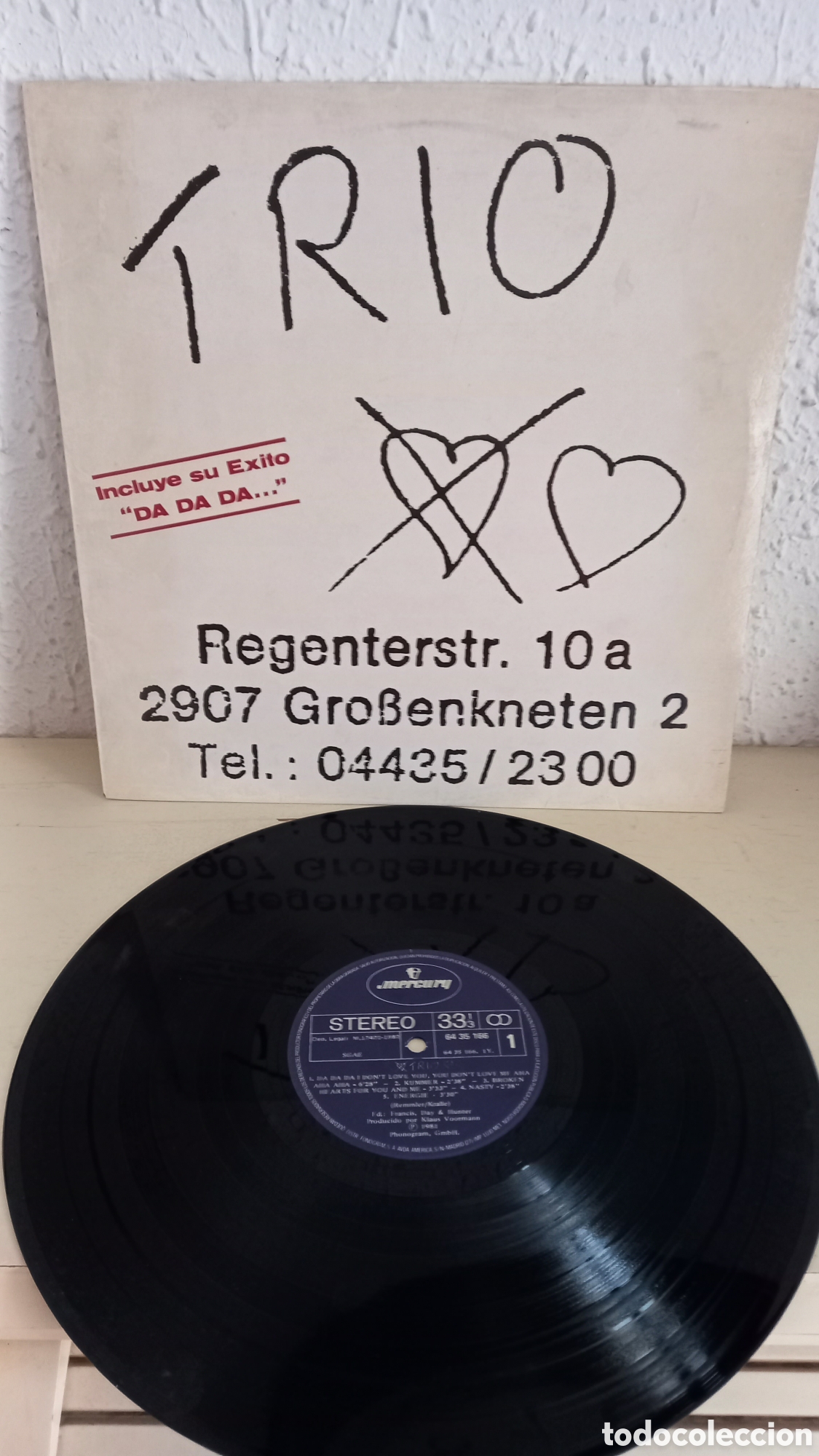 Discos de vinilo: TRIO. LP Spain 1982. DA DA DA.... - Foto 1