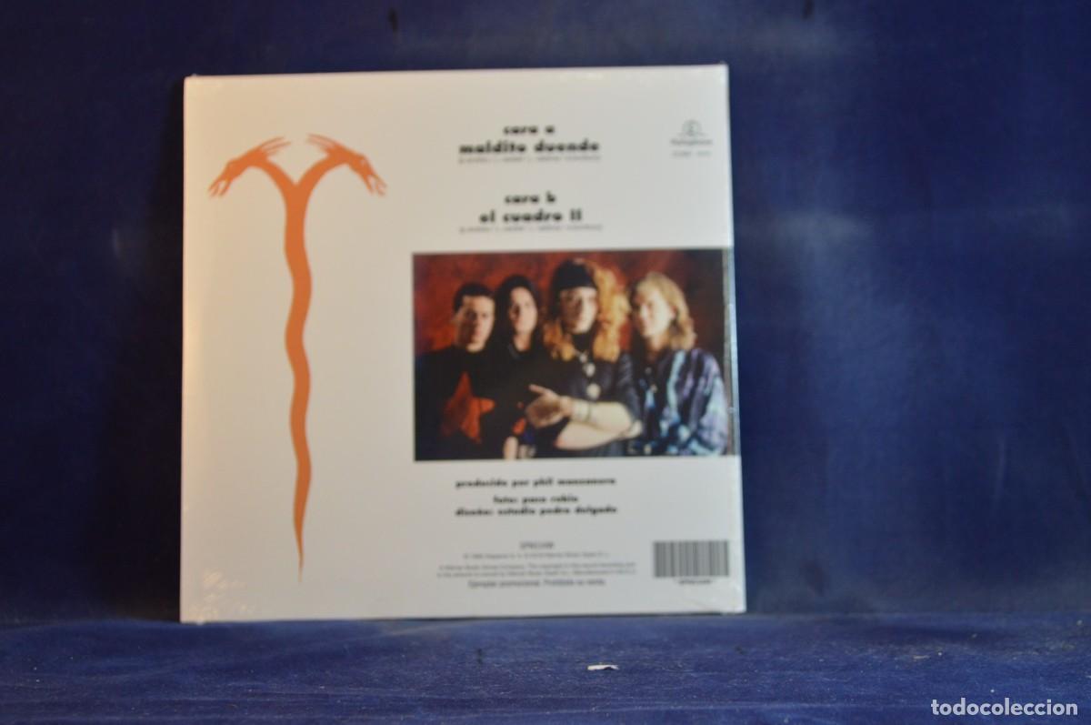 Discos de vinilo: H&Eacute;ROES DEL SILENCIO &ndash; MALDITO DUENDE - SINGLE - Foto 2