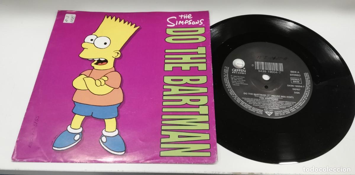 Discos de vinilo: SCO16-The Simpsons - Do The Bartman (7&rdquo;, Single, Lar) - Foto 1
