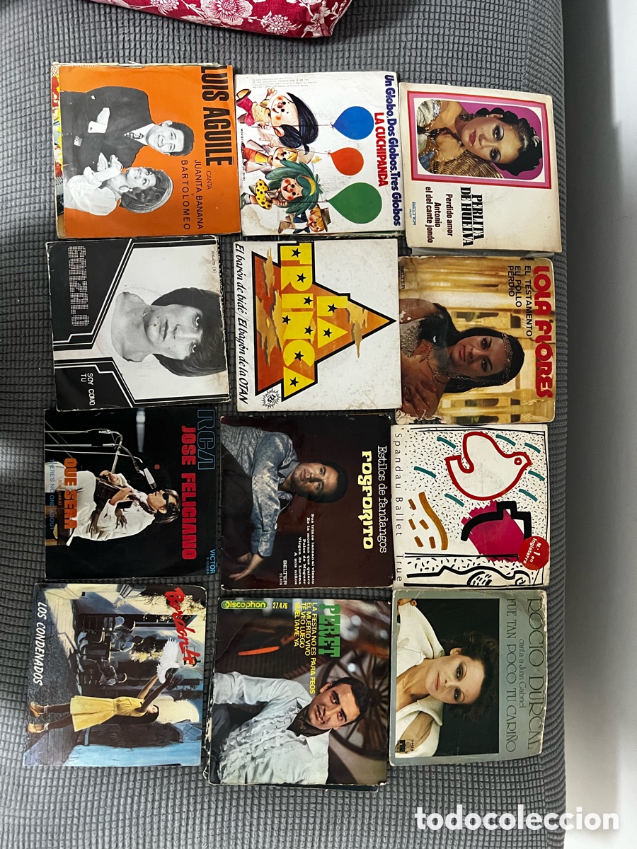 Dischi in vinile: LOTE 15 SINGLES ARTISTAS VARIOS