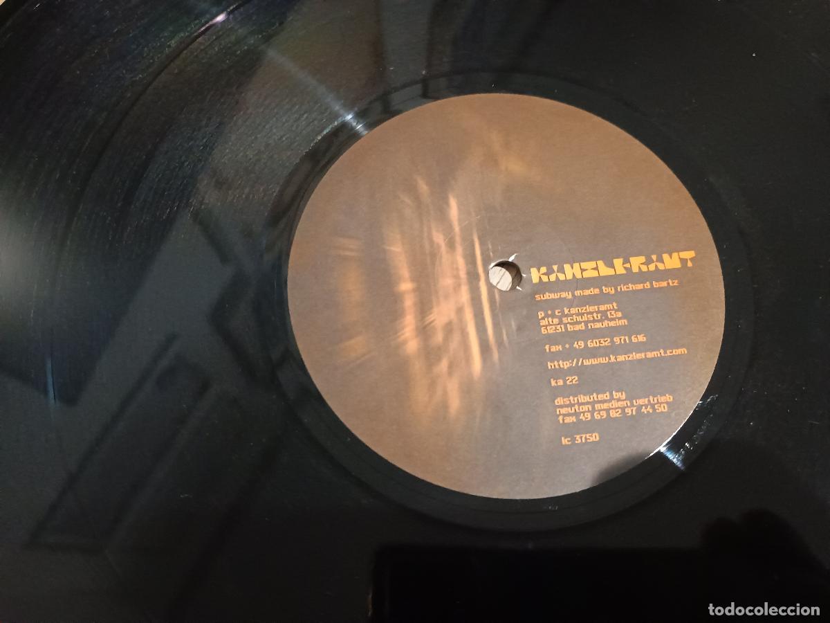 Discos de vinilo: Richard Bartz Subway, Electronic Techno 1998 - Foto 3