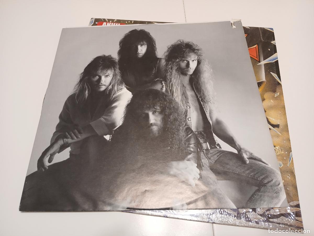 Discos de vinilo: ANVIL -POUND FOR POUND- (1988) LP DISCO VINILO - Foto 6