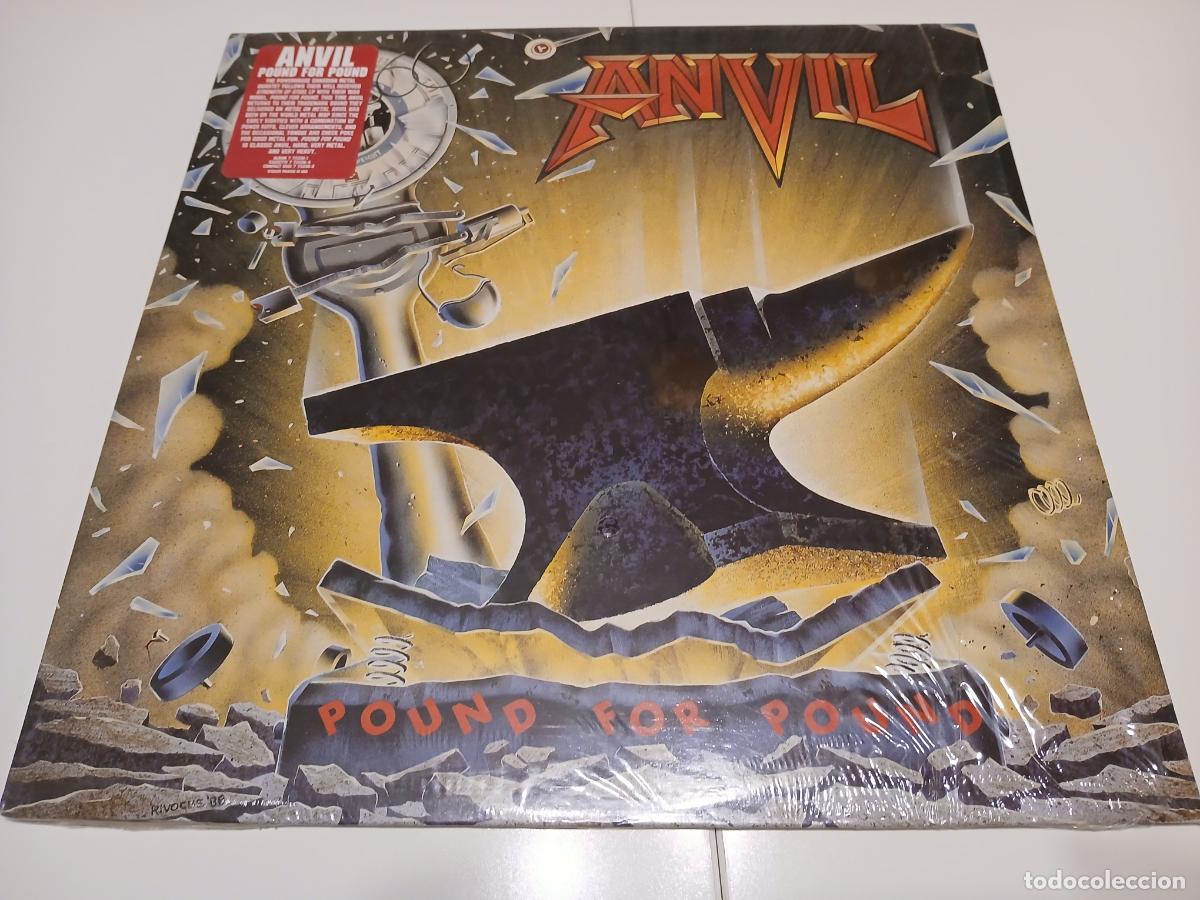Discos de vinilo: ANVIL -POUND FOR POUND- (1988) LP DISCO VINILO - Foto 1
