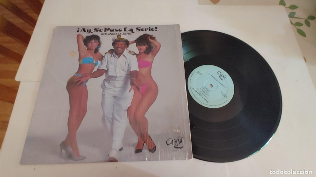 Disques de vinyle: ROLANDO LA SERIE-LP AY SE PASO LA SERIE