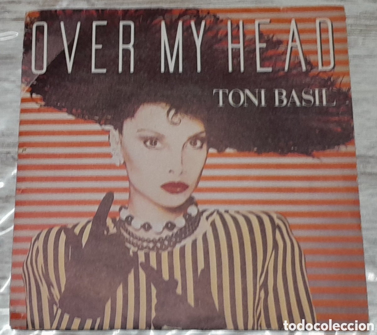 Discos de vinilo: TONI BASIL - OVER MY HEAD - VIRGIN 1983 - Foto 1