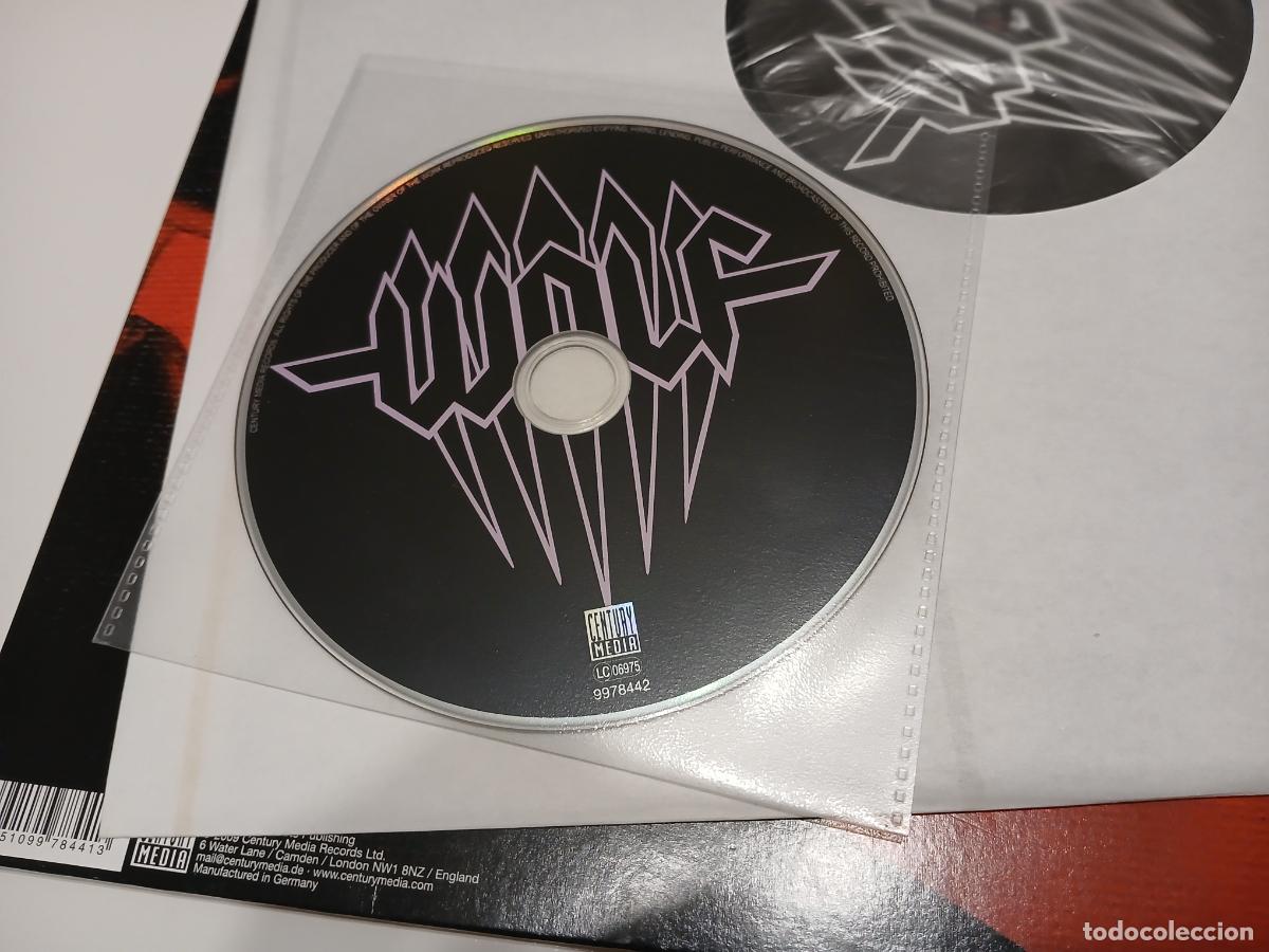 Discos de vinilo: WOLF -RAVENOUS- (2009) VINILO + CD + POSTER - Foto 2