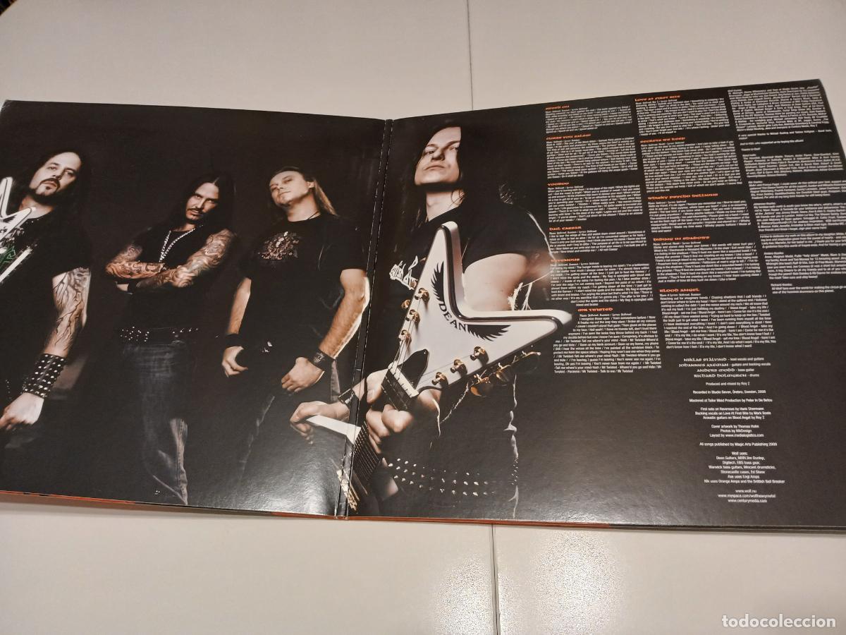Discos de vinilo: WOLF -RAVENOUS- (2009) VINILO + CD + POSTER - Foto 12