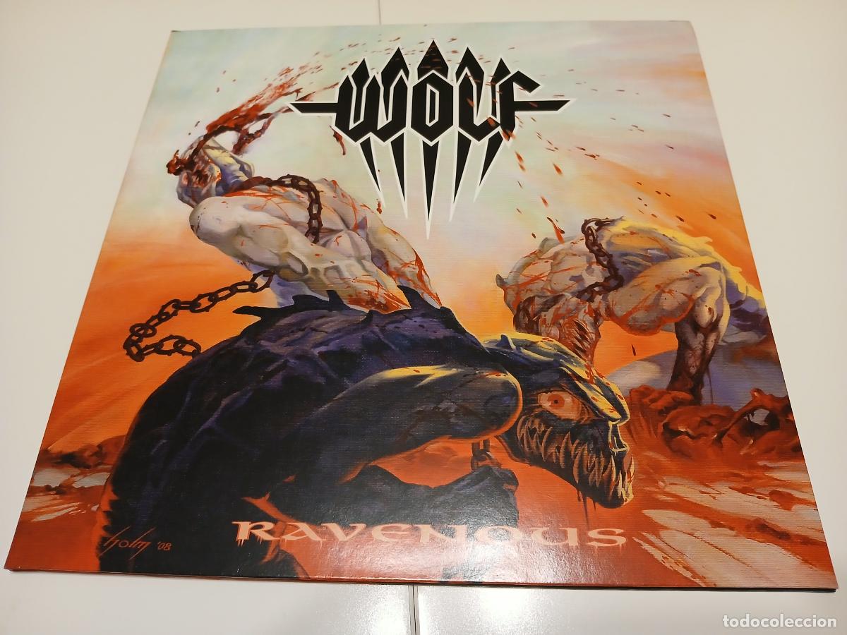 Discos de vinilo: WOLF -RAVENOUS- (2009) VINILO + CD + POSTER - Foto 1