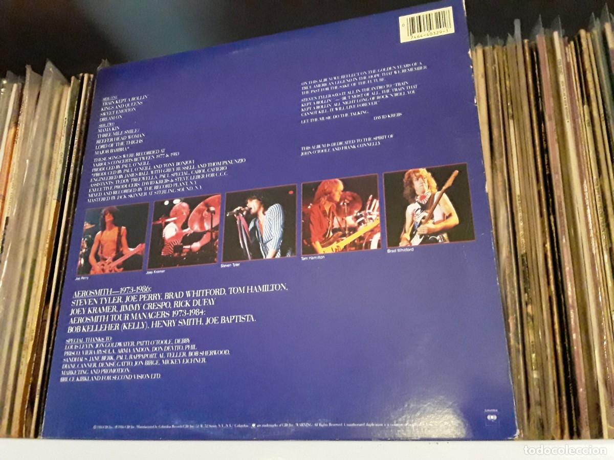 Discos de vinilo: Aerosmith &lrm;&ndash; Classics Live - lp edic. usa 1986 - Foto 2
