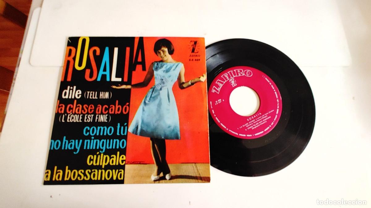 Discos de vinilo: ROSALIA-EP DILE- LA CLASE ACABO +2 - Foto 1