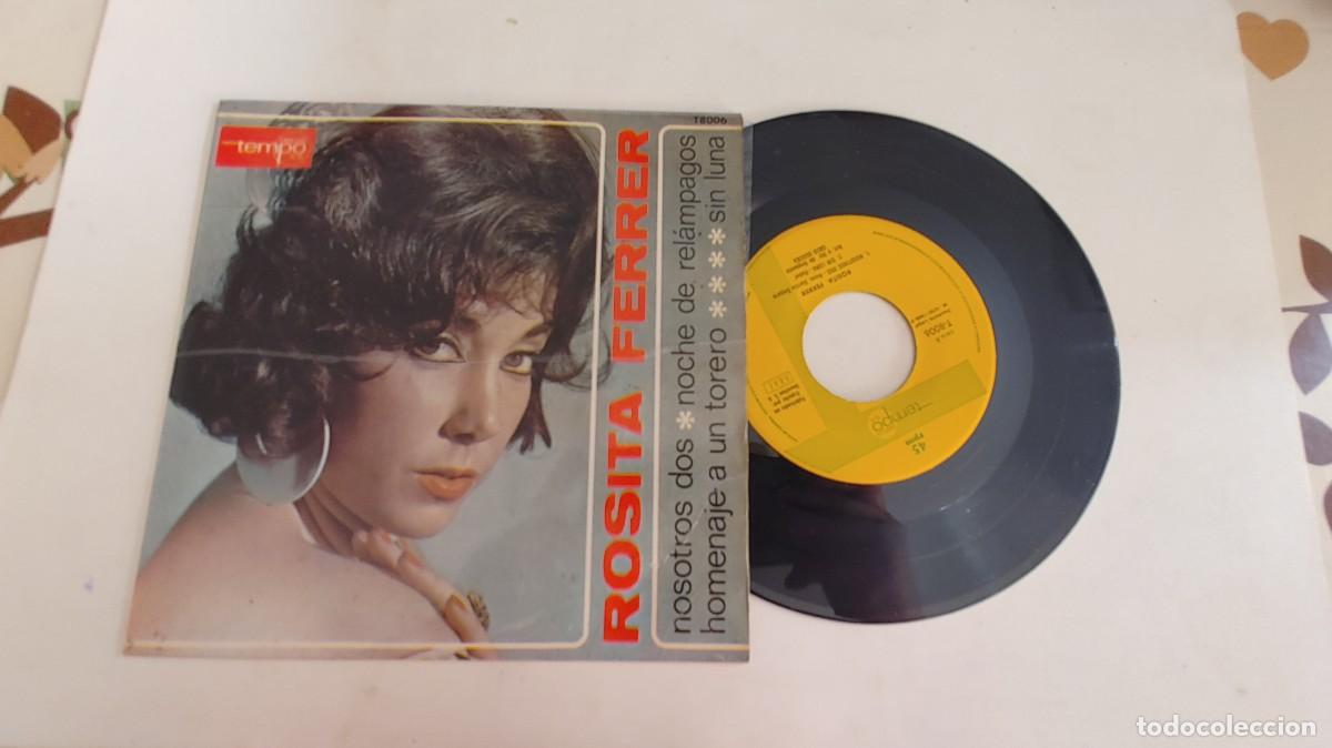 Discos de vinilo: ROSITA FERRER-EP NOSOTROS DOS +3 - Foto 1
