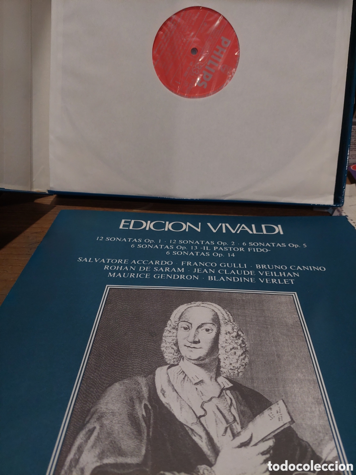 Discos de vinilo: LPS BOX EDICION VIVALDI PHILIPS N&Uacute;MERO 1 - Foto 2