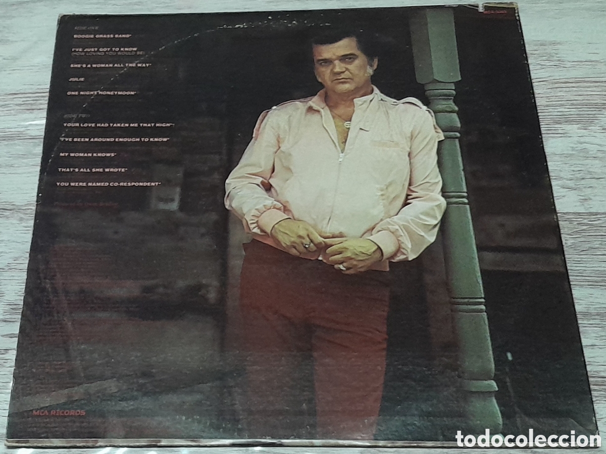 Discos de vinilo: CONWAY TWITTY - CONWAY - MCA 1978 - Foto 2