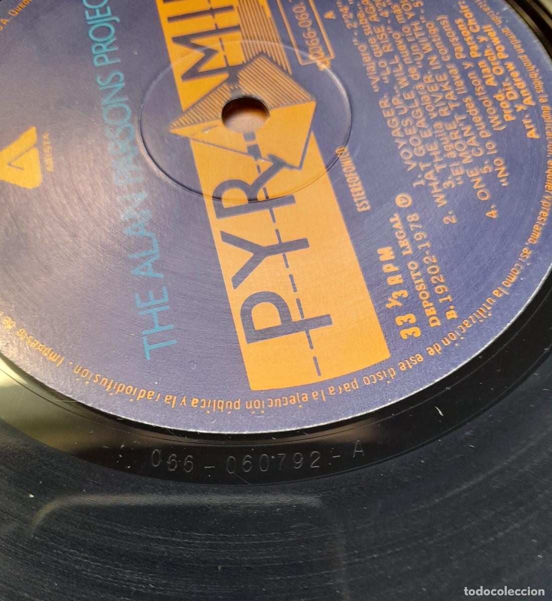 Discos de vinilo: ALAN PARSONS PROJECT &rdquo;PYRAMID&rdquo; (3/78/3) - Foto 5