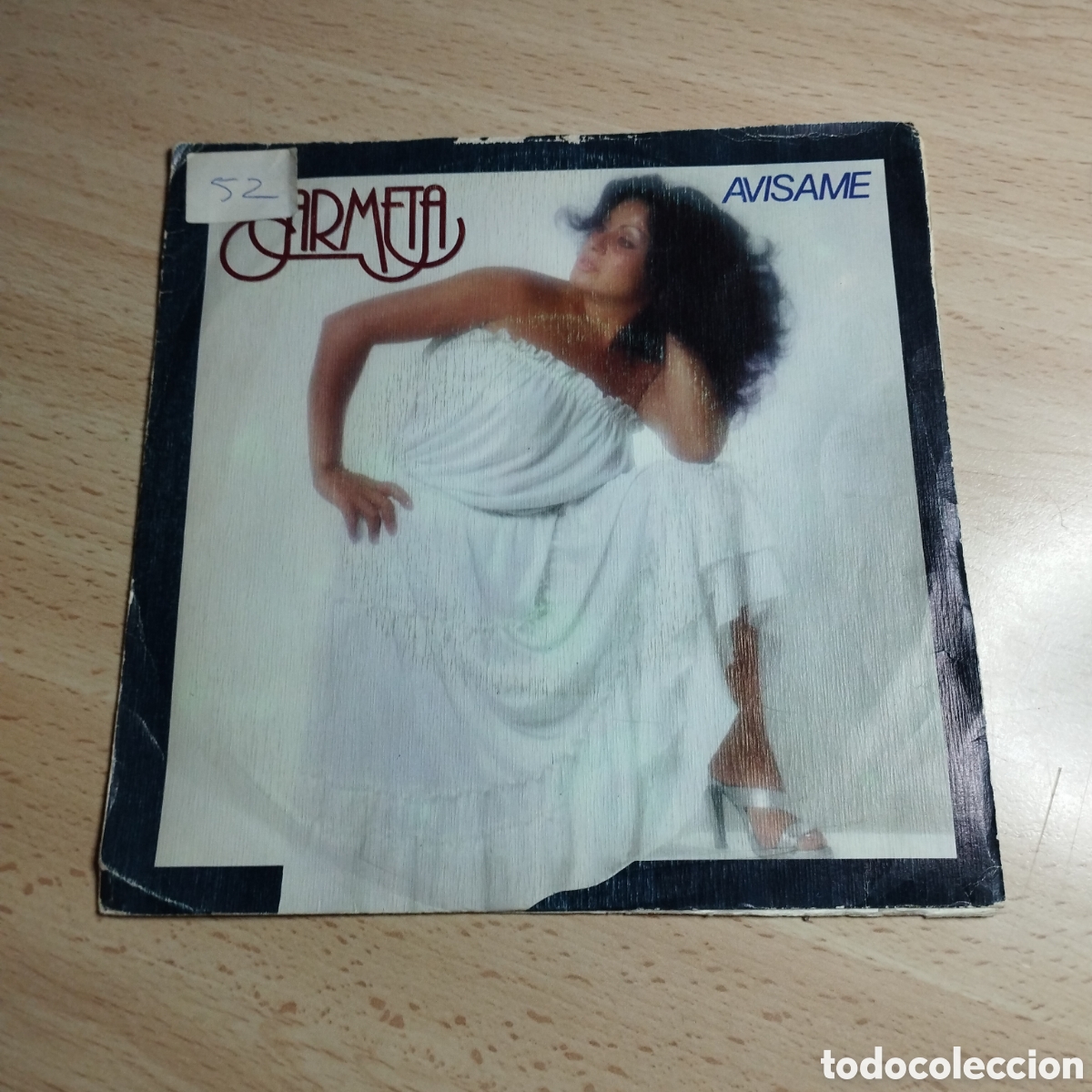 Discos de vinilo: Single 7&rdquo; Carmeta 1981. Av&iacute;same + yo y la luna - Foto 1